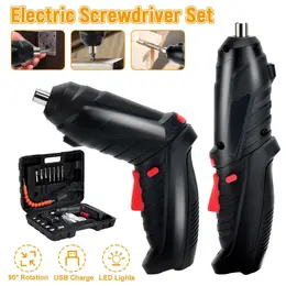 47 In 1 Cordless Electric Drill Set Electric Driver Screwdriver Rechargeable NEW