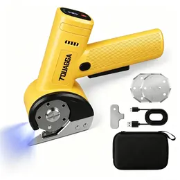 4V Cordless Electric Scissors, Rechargeable Cardboard Cutter With 2000mAh Battery