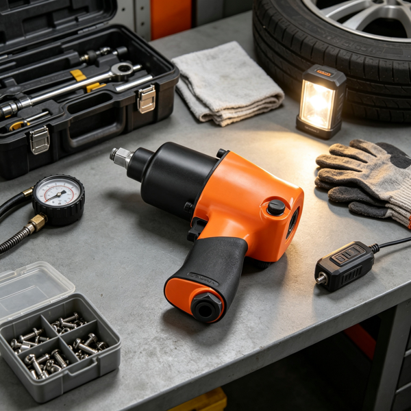 Main product image of Pneumatic Impact Wrench, 880 Ft-lbs Torque, 7500 RPM