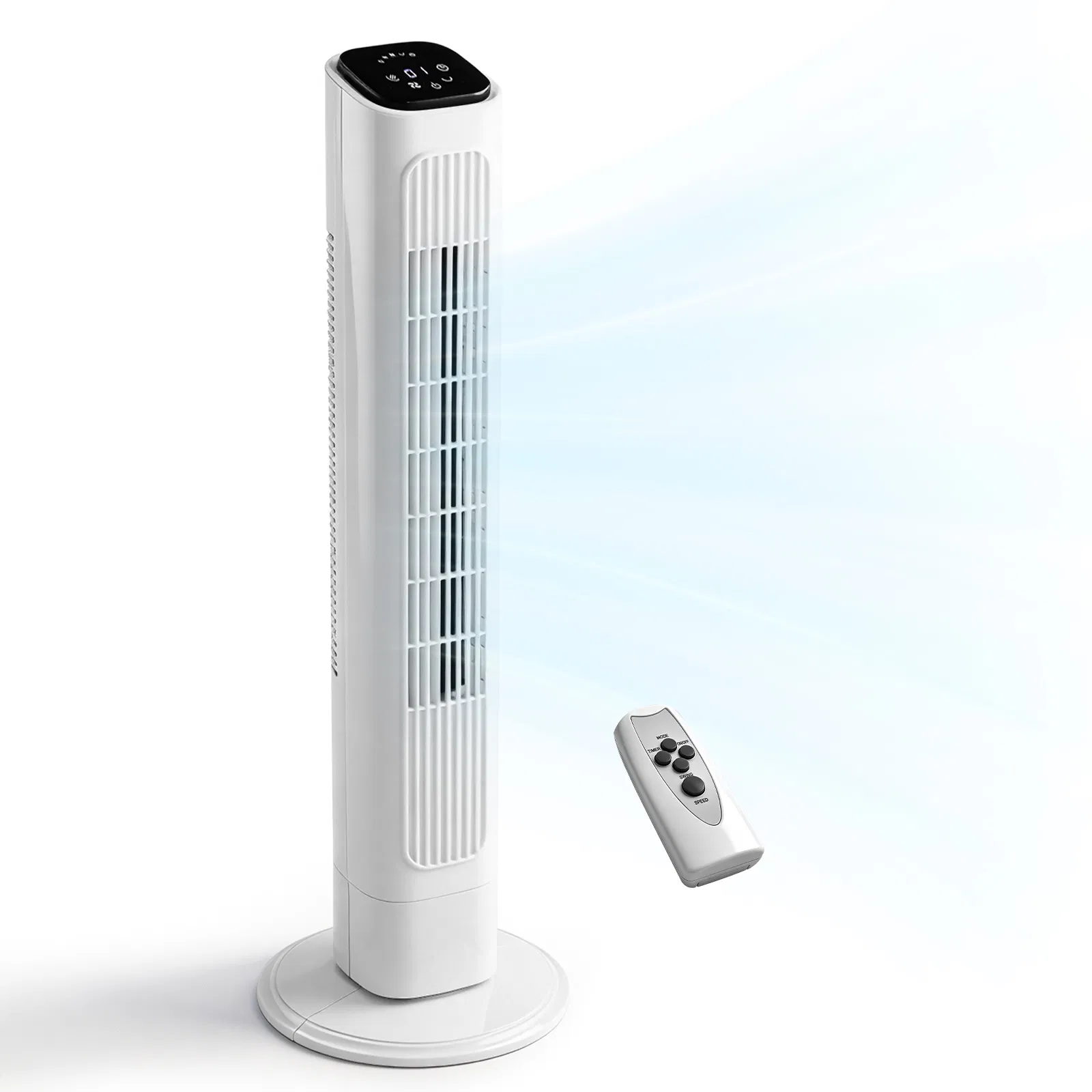 Main product image of US Standard RTW-GR36 Tower Fan, 110V 45W, 36 Inch, White, Oscillating