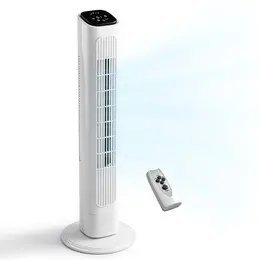 Product image of US Standard RTW-GR36 Tower Fan, 110V 45W, 36 Inch, White, Oscillating