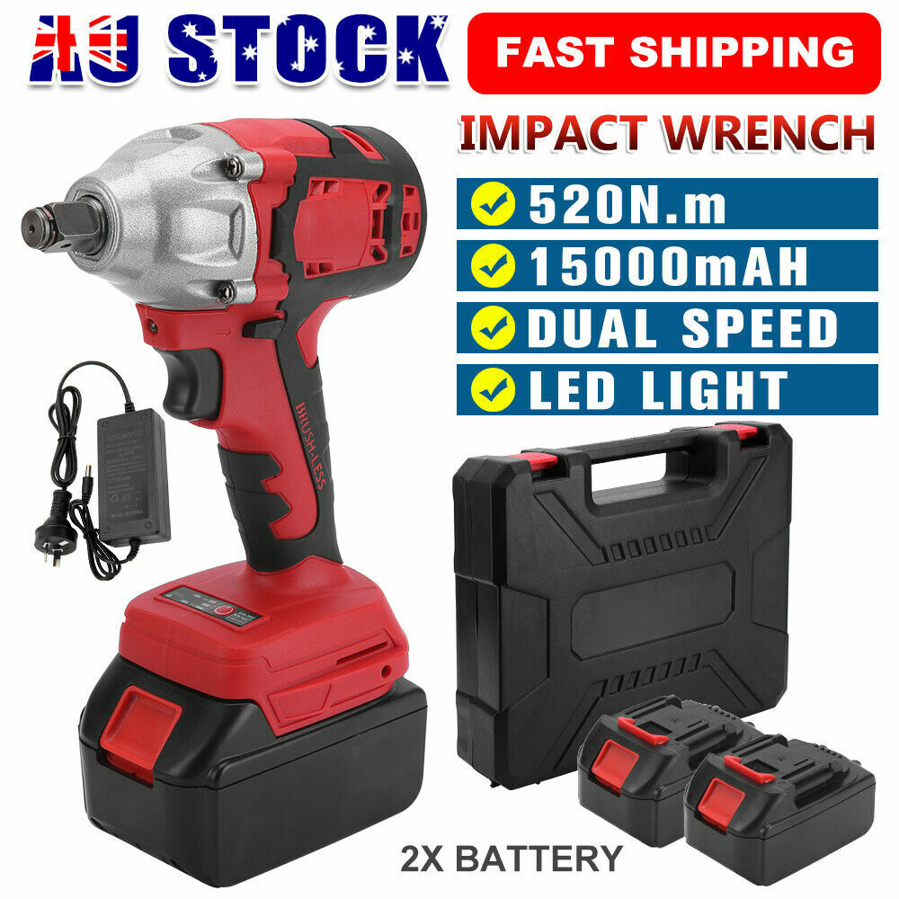 Main product image of Cordless Brushless Impact Wrench, Two Battery Kit