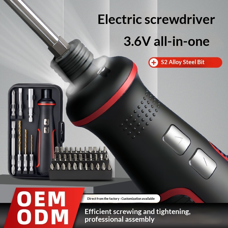 Main product image of 41 In One Electric Screwdriver Set Industrial Grade Lithium Electric Torque Household Hand And Self Integrated Electric Screwdriver Wholesale