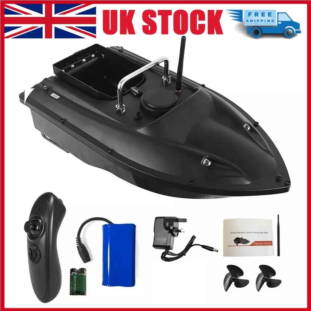 Main product image of RC Fishing Bait Boat, 500m Range, 2 Motor, 5200mAh Battery
