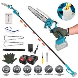 Product image of 21V Cordless Brushless 2-in-1 Pole Saw and Mini Chainsaw, 8 ft.