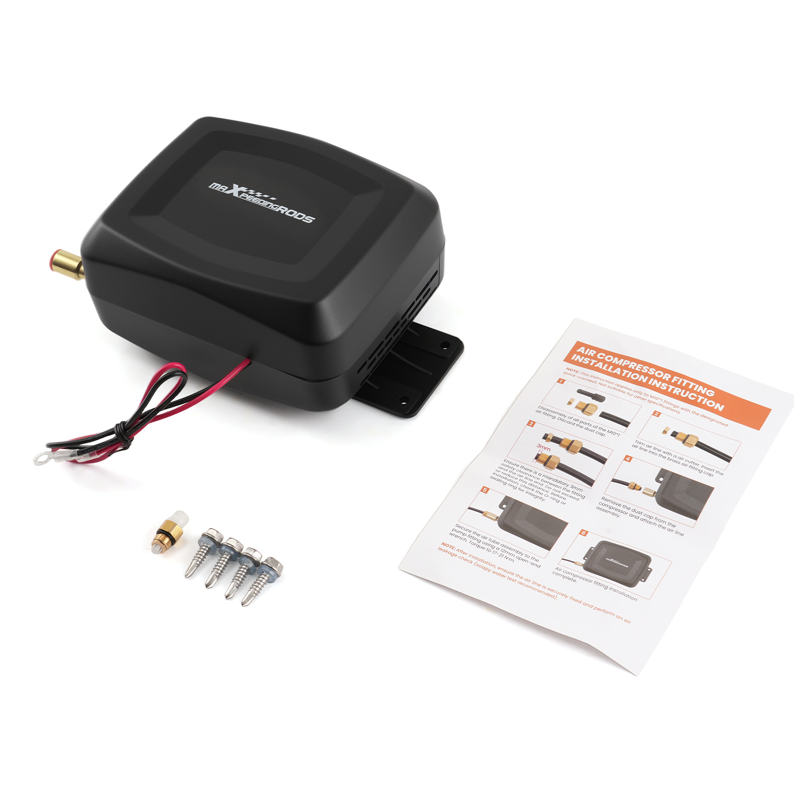 Main product image of Universal Electric 12V Standard Air Compressor for Vans, Pickups