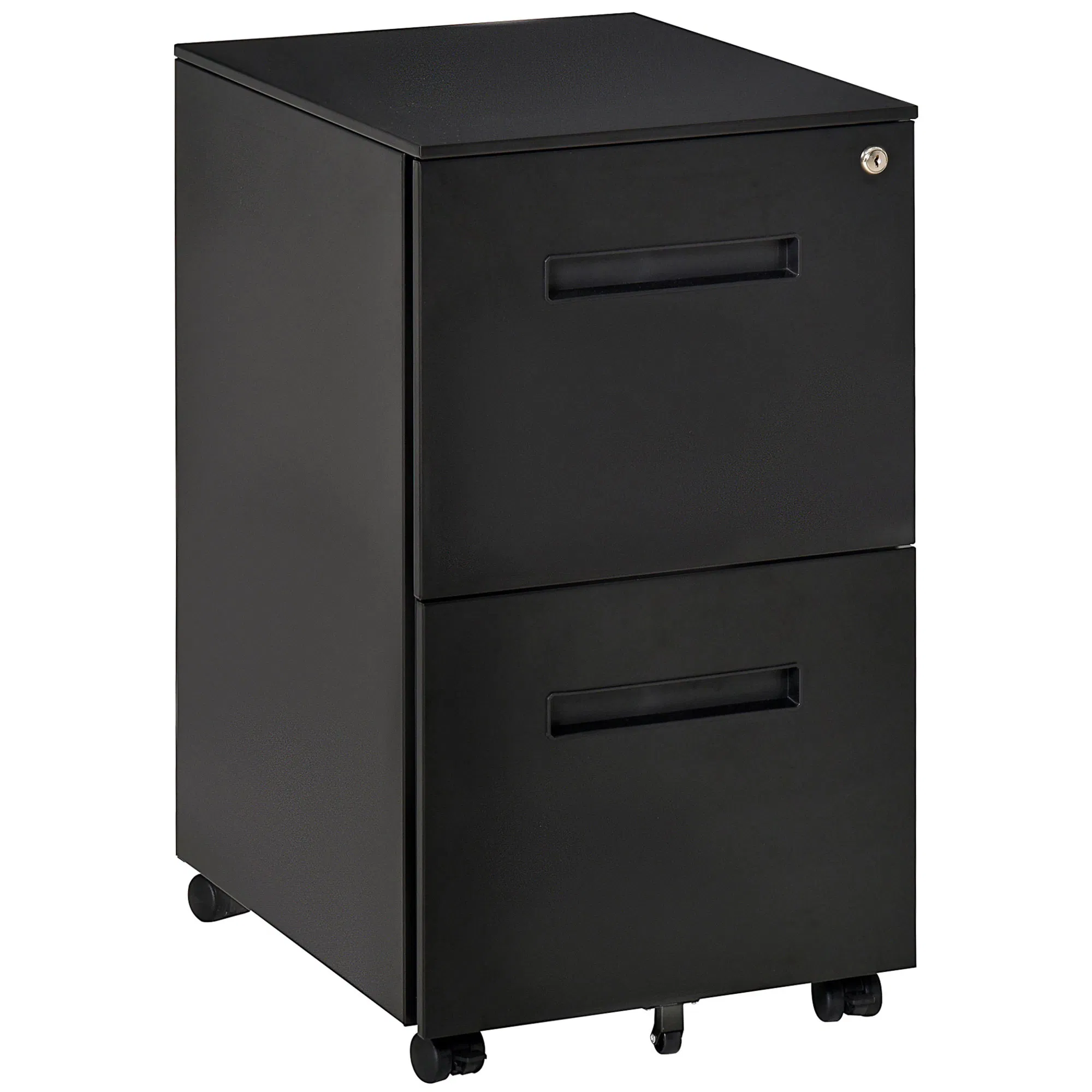 Main product image of Vertical File Cabinet, Lockable, Adjustable Partition, Letter/A4 Size, Black