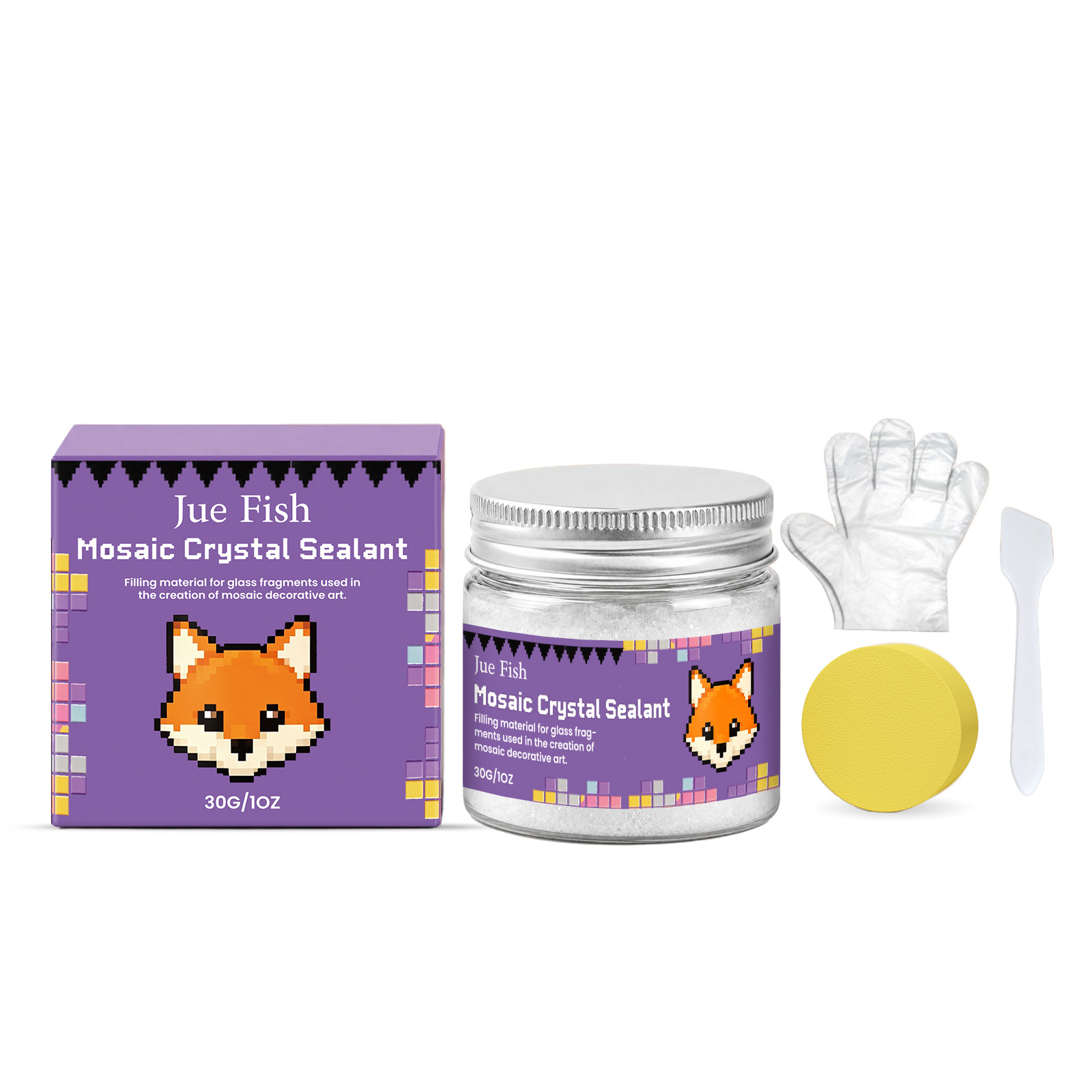 Main product image of JUE FISH Mosaic Crystal Sealant, Crystal Filling and Sealing for Daily Use