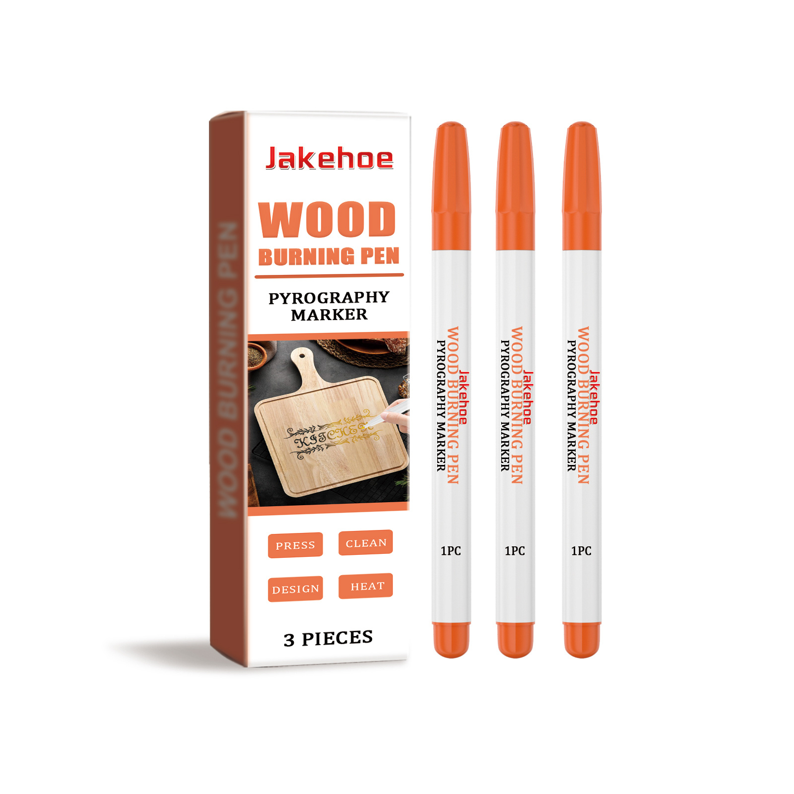 Main product image of Burn the Pyrograph, 3 Pieces, Soldering Pen for Daily Use