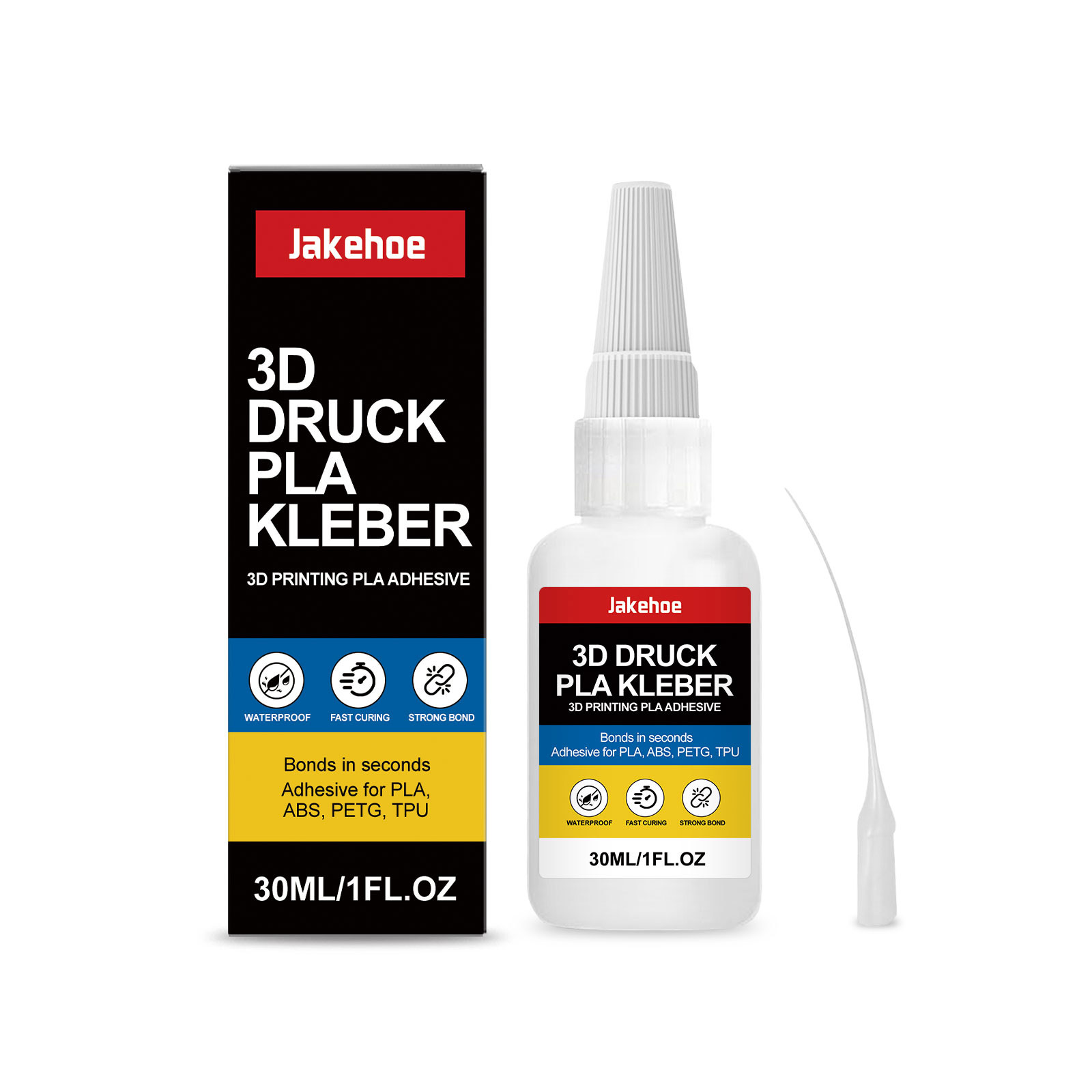 Main product image of JAKEHOE 3D Printing PLA Adhesive, 30ml, Glue for Daily Use