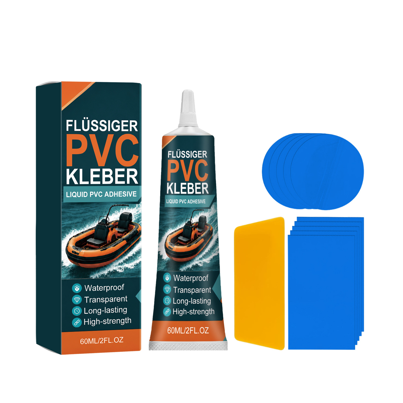 Main product image of Liquid PVC Adhesive for Daily Use, 60ml