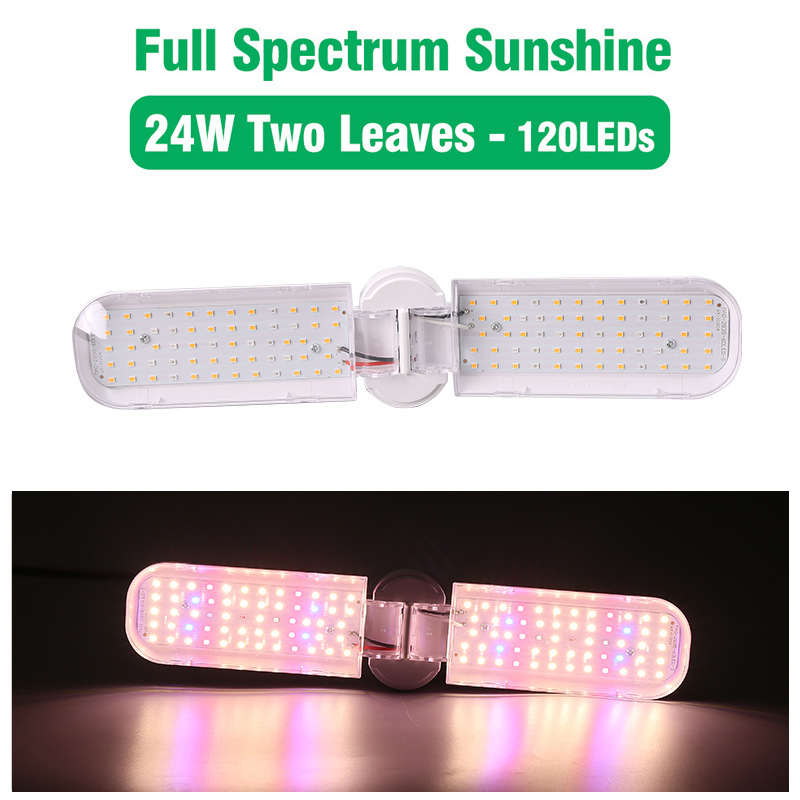 Full-spectrum Succulent Supplementary Lighting Lamp, Colored LED Plant Growth Lamp, Foldable For Fruit, Vegetable And Flower Seedling Cultivation, Foldable And Portable