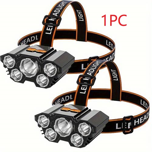 Main product image of LED Headlamp with Adjustable Strap for Hands-Free Use