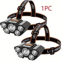 Product image of LED Headlamp with Adjustable Strap for Hands-Free Use