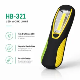 Product image of HB 321 LED Work Light, 3W, Magnetic Base, Hanging Hook