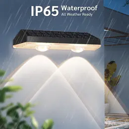 Product image of 2-Pack Solar Powered LED Door, Fence, Wall Lights