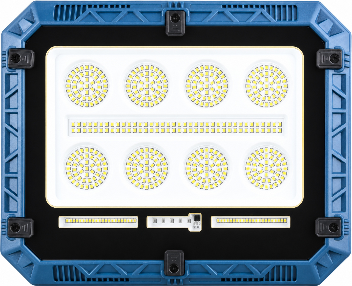 Main product image of W8115 4 LED Safety Light, Solar Powered, 18650 Battery