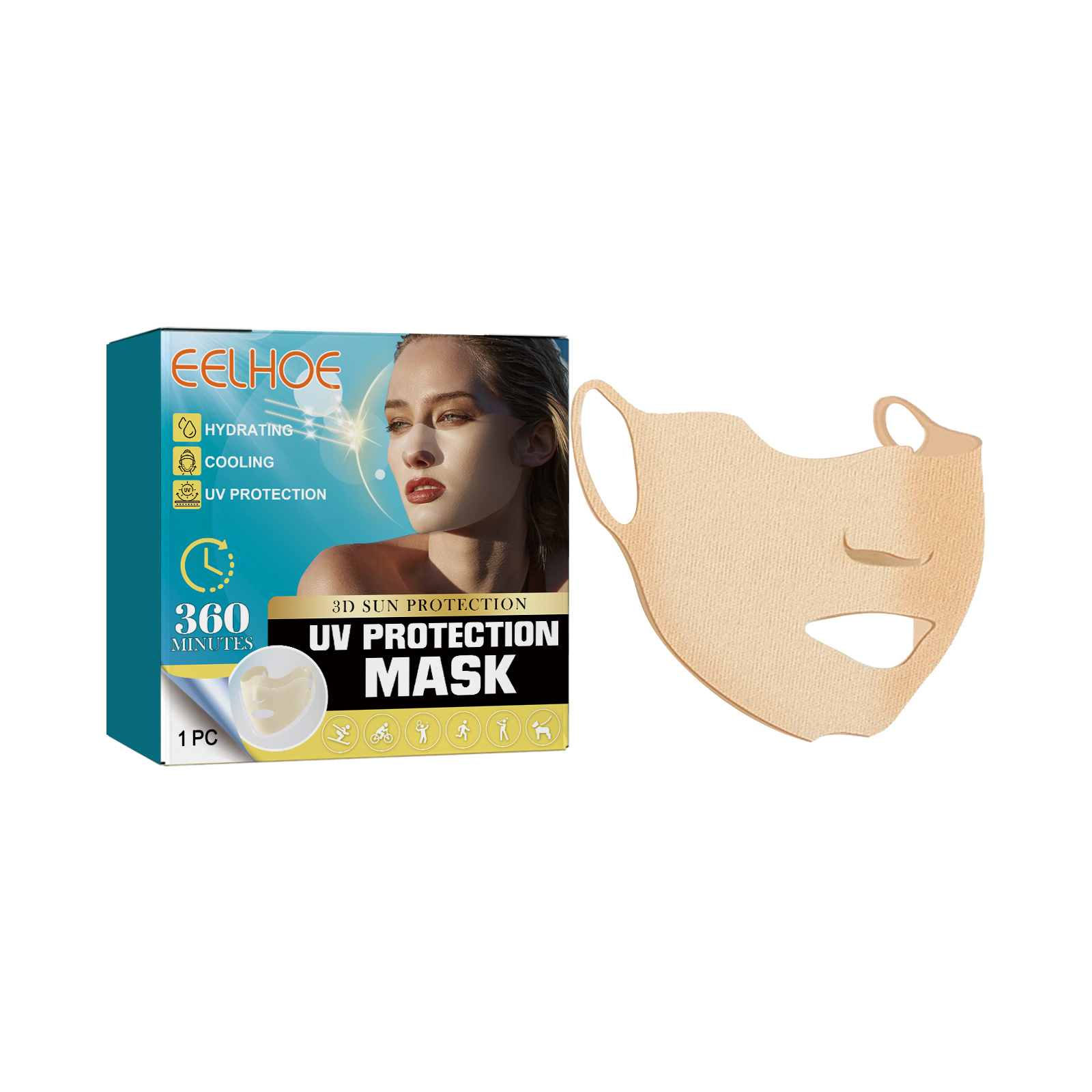 Main product image of Uv Protective Mask, Protect and Moisturize for Daily Use