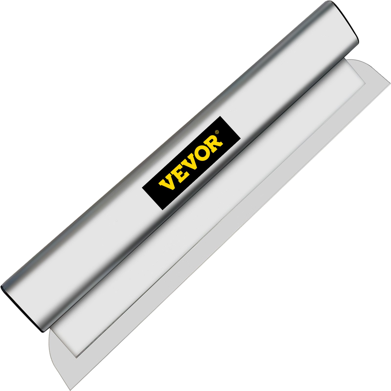 Drywall Skimming Blade, 24inch Smoothing Knock-Down Knife, Stainless Steel Putty Knife Finishing Tool, High-Impact End Caps For Sheetrock Drywall Gyprock Wall-Board Plasterboard