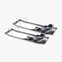 Product image of Concrete Knee Boards, Stainless Steel, 28 x 8 in., 2 Pairs
