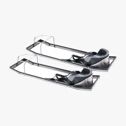 Concrete Knee Boards, Stainless Steel, 28 x 8 in., 2 Pairs