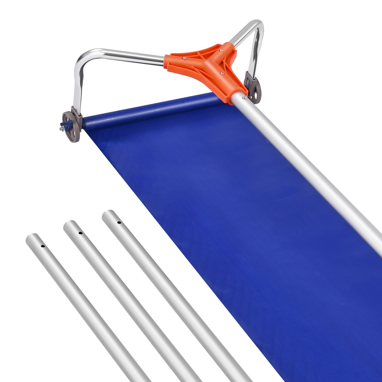 Main product image of VEVOR Roof Snow Rake, 17 in Aluminum Blade, 4.1-17.2 ft Adjustable, Wheels & Slide