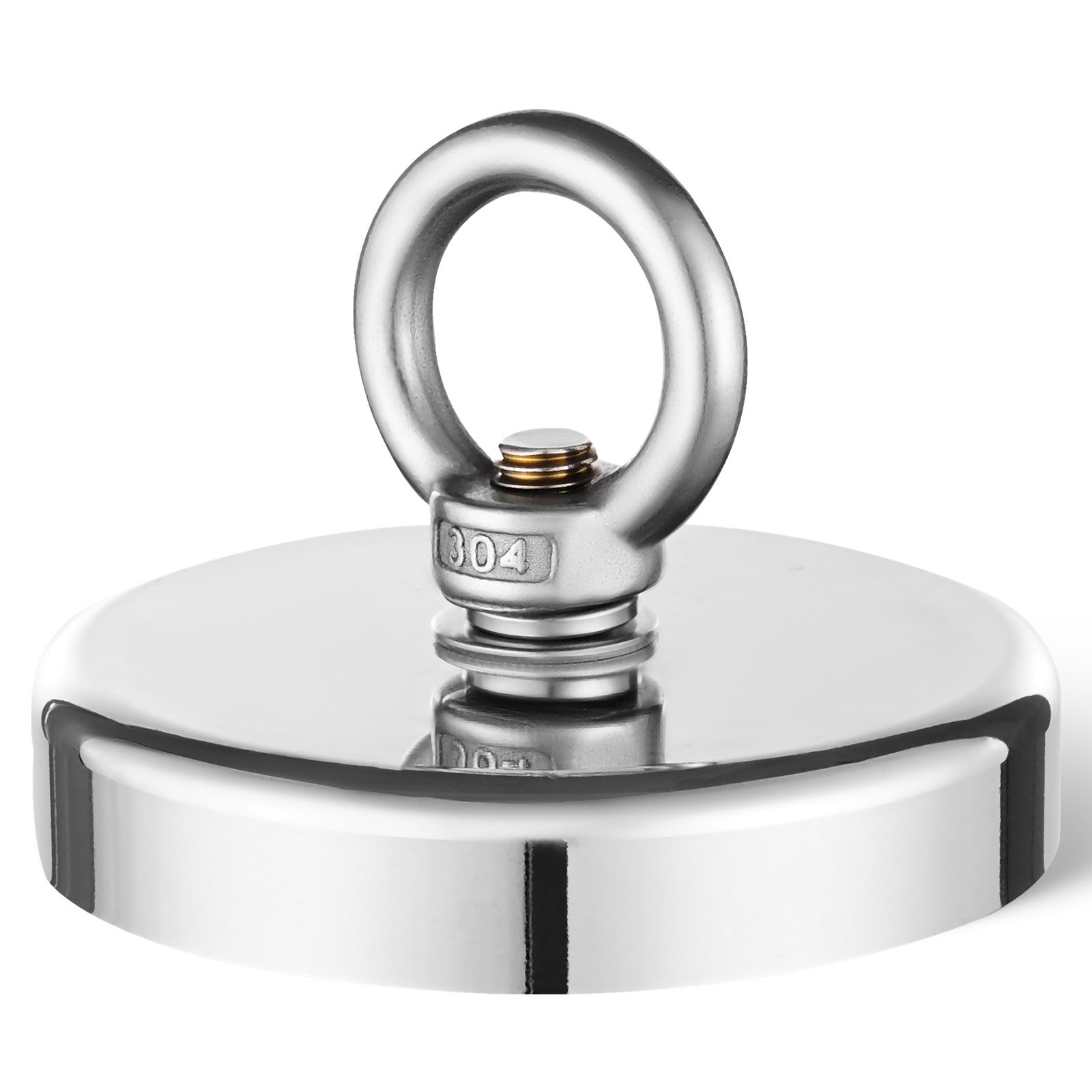 Fishing Magnet Super Strong Heavy Duty Rare Earth Neodymium Pull Force One Thousand LBS
