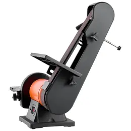 6" Disc Sander & 2" X 42" Belt Sander, 420W Professional Bench Belt Disc Sanders Combo With Multiple Angle Adjustments For DIY Woodworking, Furniture Refinishing, Knife Sharpening