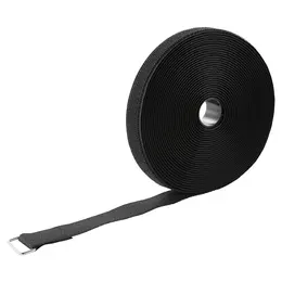 Cable Ties, 393.7-Inch Adjustable Hook And Loop Straps With 50 Metal Buckles, Reusable Velcro Cords Straps, Cut-to-Length Wire Strap, Heavy-Duty Nylon Cord Ties For Organizer And Management
