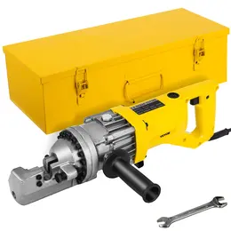 900W Portable Electric Hydraulic Rebar Cutter, 5/8 Inch #5 (4-16mm), 110V
