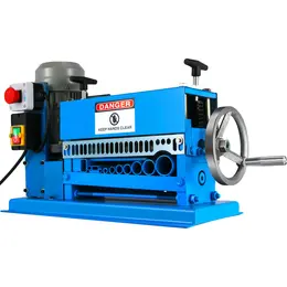 Electric Cable Stripping Machine, 1.5-38mm, 370W, 10 Blades, 15m/min