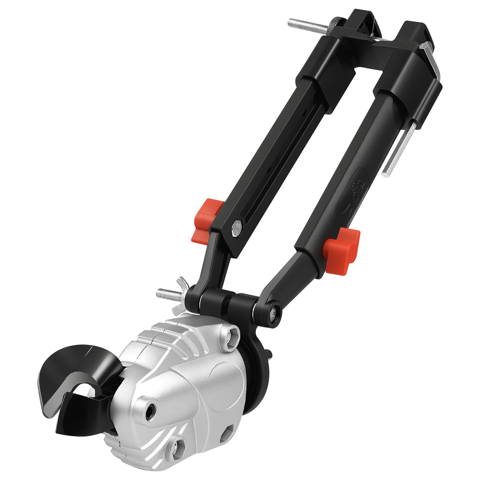 Metal Shear/Cutter Drill Attachment, Sheet Metal Cutter With 360-Degree Pivoting Head, Sharp Blades,Ideal For 18 GA Galvanized Steel, 20 GA Stainless Steel, Aluminum Plate, Plastic, Cardboard