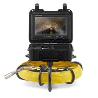 Sewer Camera, 230 Ft, 9" Screen, DVR, IP68, 12 LED, 16GB SD Card