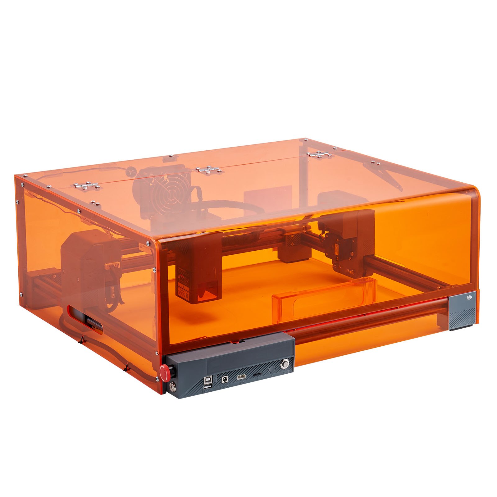 20W Laser Engraver Cutter, Class 1, 7000 mm/min, 11.8x11.8 in. Enclosed