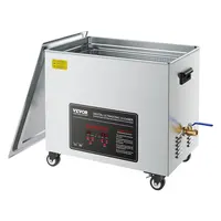 50L 840W Ultrasonic Cleaner with Digital Display, Basket, Wheels