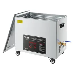 50L 840W Ultrasonic Cleaner with Digital Display, Basket, Wheels