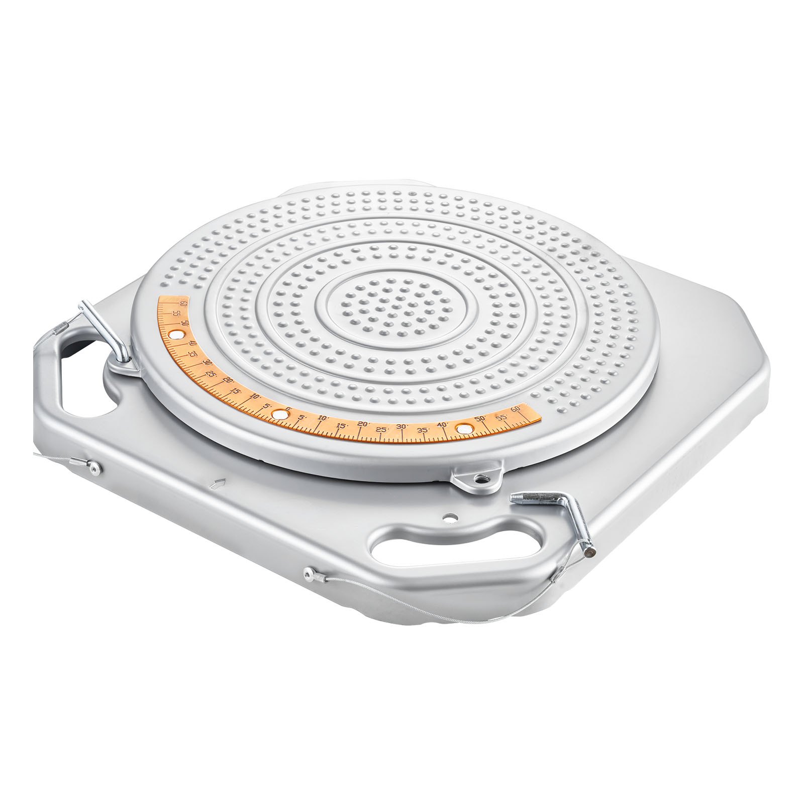 Main product image of Wheel Alignment Turn Plates, 2-Ton Capacity, Brass Dial, 360° Rotating, 2-Piece Set