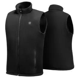 Heated Vest, Men Electric Heating Vest With 16000 MAh Battery Pack, 6 Heating Zones Lightweight Rechargeable Winter-Vest With 3 Levels, For Outdoor Hiking Camping Fishing Skiing, Size L