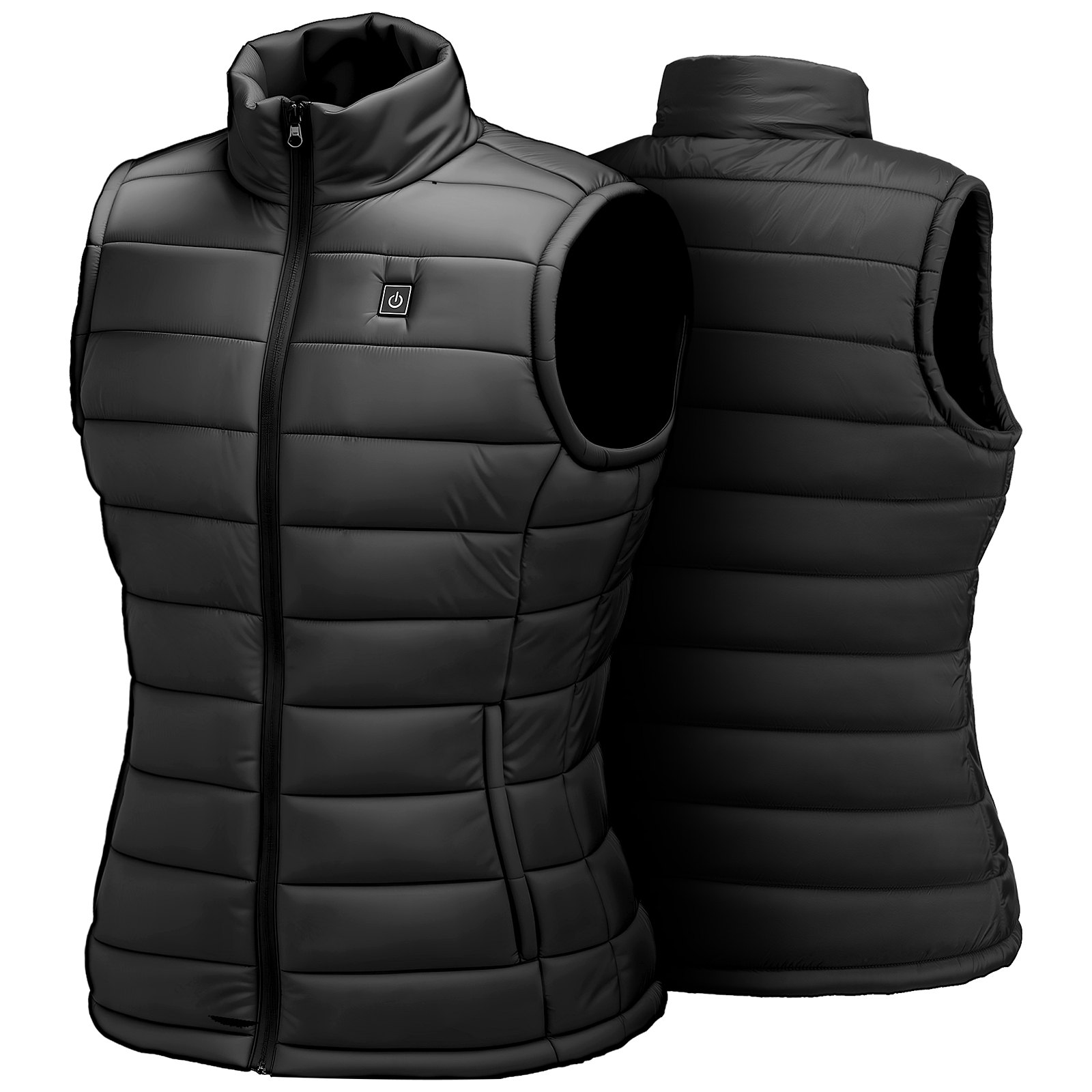 Heated Vest, Women Electric Heating Vest With 16000 MAh Battery Pack, 8 Heating Zones Lightweight Rechargeable Winter-Vest With 3 Levels, For Outdoor Hiking Camping Fishing Skiing, Size S
