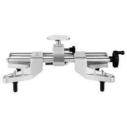 Wheel Clamp & Magnetic Adapter, 2 PCS Aluminum Alloy Wheel Alignment Tool For Precise Camber Gauge, Fits 11-25 Inch Rims, Universal Magnetic Gauge Tire Repair Tool For Car Truck SUV Motorcycle