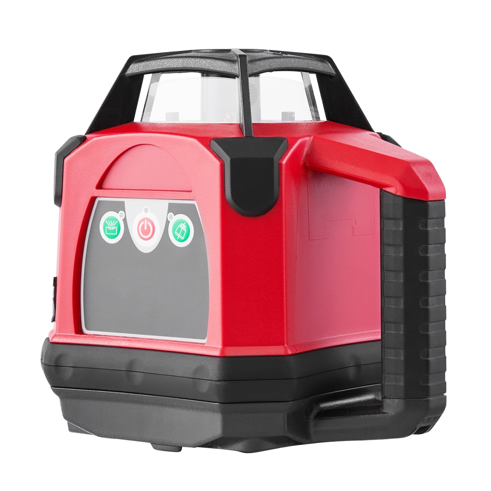 Rotary Laser Level Kit, 1650ft 360-Degree Self Leveling Red Horizontal Laser Transit,with Heavy-duty Tripod, Receiver, Remote Control, Toolcase, IP54 Waterproof, 0.06 In/100 Ft For Construction