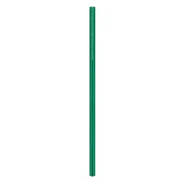 8FT Green Steel U-Channel Sign Posts, 4-Pack