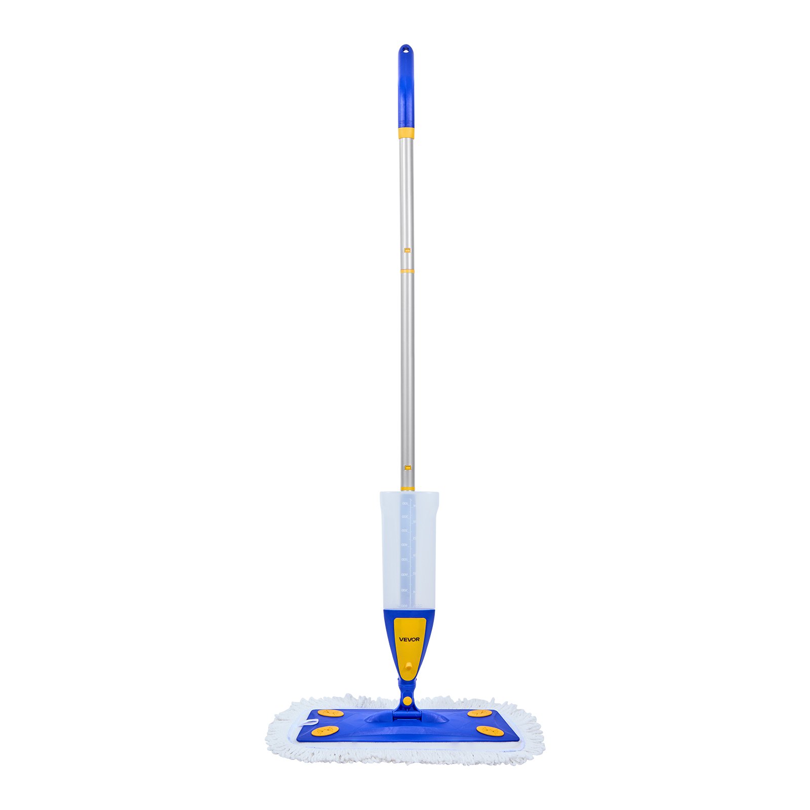 Spray Mop, With 3 Washable Pads For Dry And Wet Floor Cleaning And A 27oz Refillable Water Tank, Microfiber Dust Wet Mop & Twisted Cotton Dry Mop, Commercial Home Use For Tiles/Vinyl/Wood Floor
