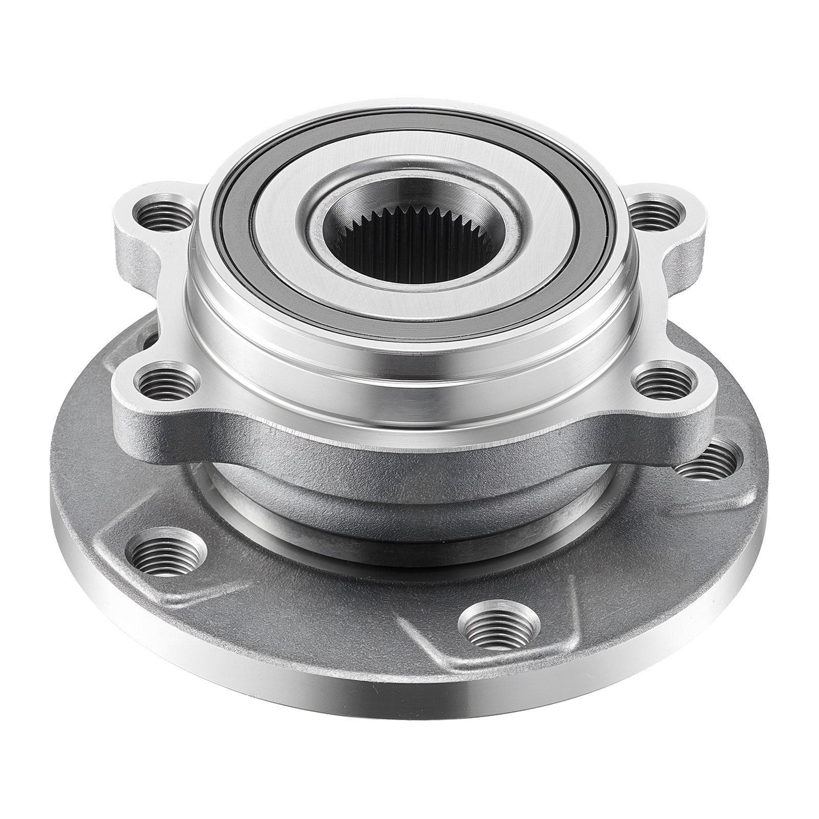 2PCS Front Wheel Bearing & Hub Assembly Fit For 2018 Audi Q3 Komfort Premium Plus Sport Utility 4-Door Volkswagen Beetle Coast Convertible 2-Door 2.0L OEM 513253, Wheel Bearing Hub Assembly Set