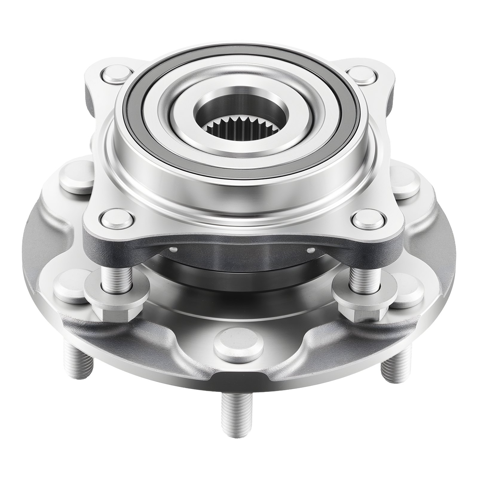Front Wheel Bearing & Hub Assembly Fit For 2021 Toyota 4Runner Base Limited Nightshade Sport Utility Tacoma Edicion Especial Crew Cab Pickup 4-Door 4WD OEM 515201, Wheel Bearing Hub Assembly Set