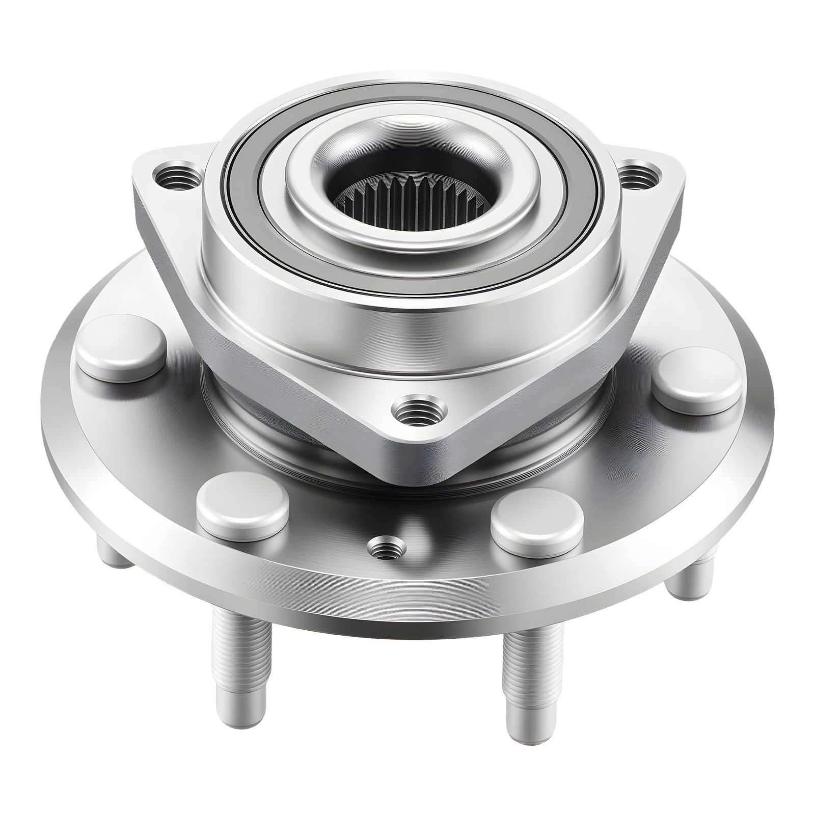 Front/Rear Wheel Bearing & Hub Assembly Fit For 2016-2017 Chevy Traverse LS Sport Utility Buick Enclave Convenience Leather Premium GMC Acadia 4-Door OEM 513277, Wheel Bearing Hub Assembly Set