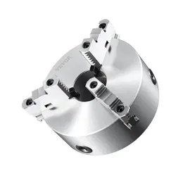 10-inch 3-Jaw Self-Centering Lathe Chuck, 6-250mm Range