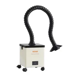 Solder Fume Extractor, 100W, 240 M³/h, 3-Stage Filters for Welding & Engraving