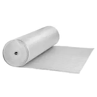 Product image of Double Reflective Insulation Roll, Foam Core Radiant Barrier, 5.5mm 48 In X 50 Ft, Double-Sided Aluminum Foil EPE Foam Heat Reflective Shield, Thermal Insulation Roll For Window RV Roof