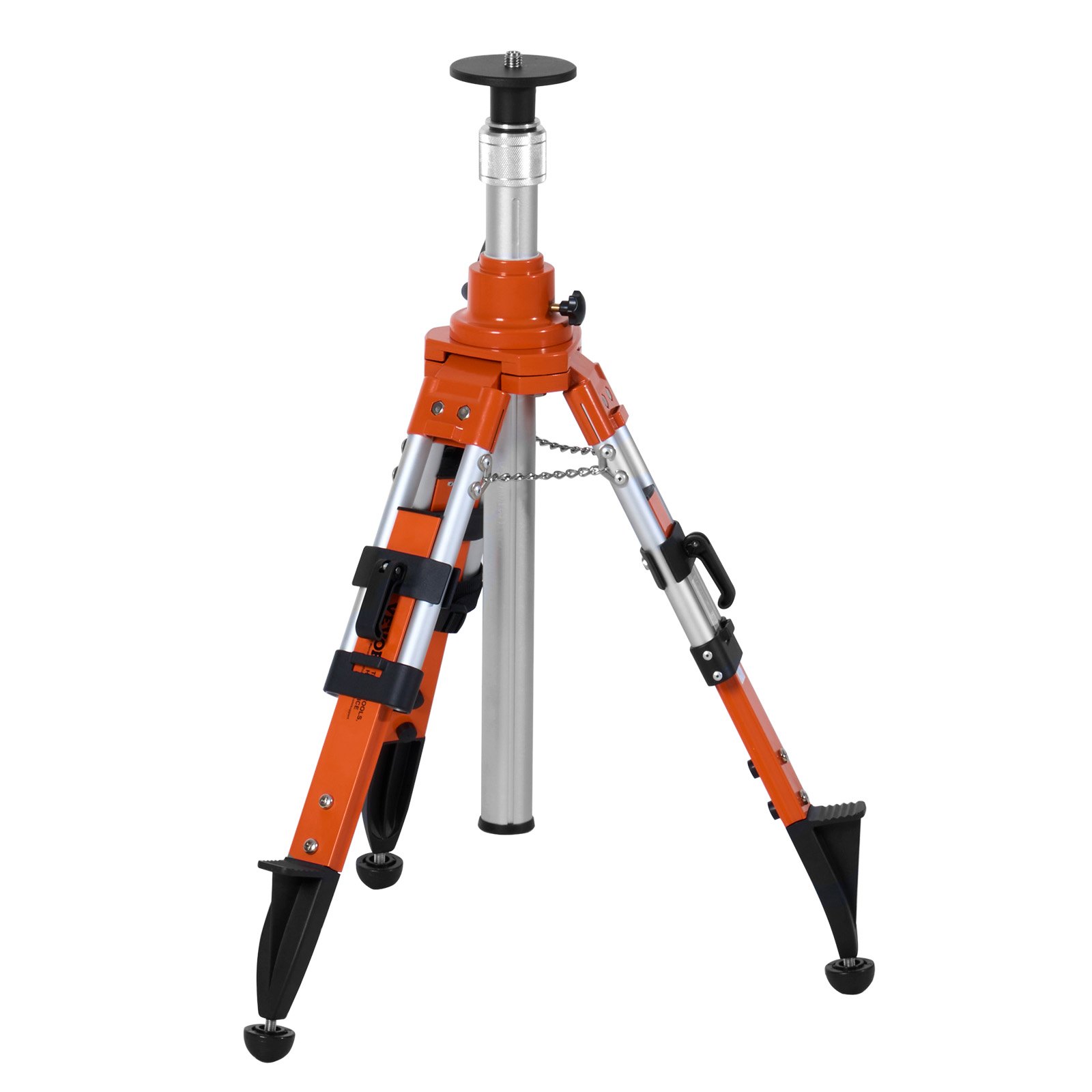 Laser Level Tripod Stand, 5/8"-11 Thread Mount, 27.16-67.71 Inch Height Adjustment Heavy Duty Survey Tripod, With Level Bubble & Diffusion Limiter , Liftable Non-Skid Feet For Construction